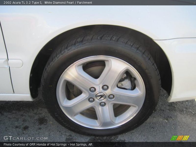 White Diamond Pearl / Parchment 2002 Acura TL 3.2 Type S