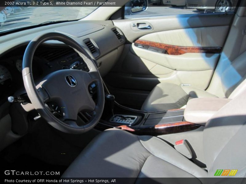 White Diamond Pearl / Parchment 2002 Acura TL 3.2 Type S
