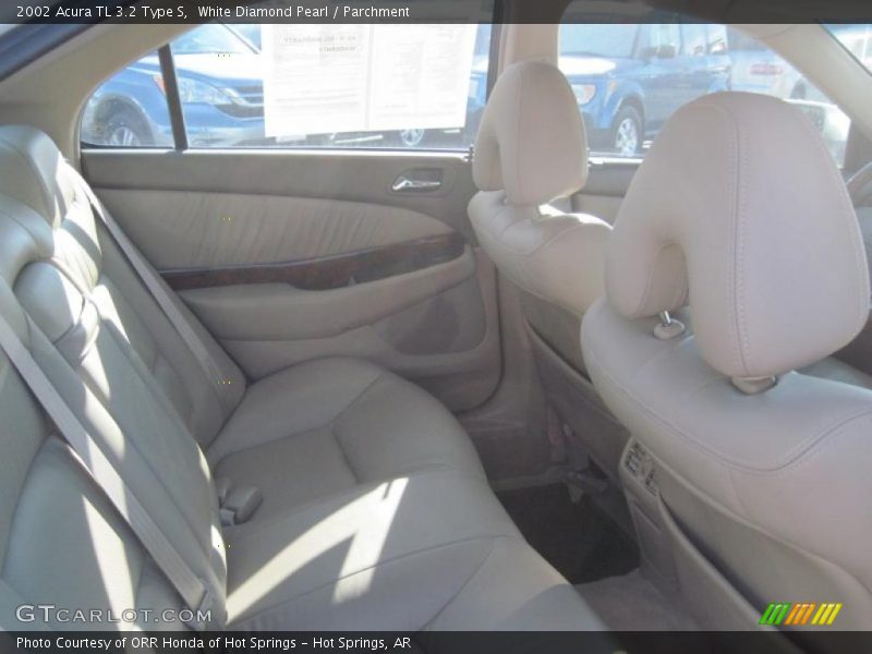 White Diamond Pearl / Parchment 2002 Acura TL 3.2 Type S