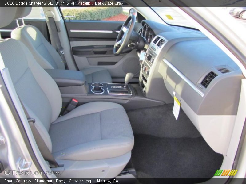Bright Silver Metallic / Dark Slate Gray 2010 Dodge Charger 3.5L