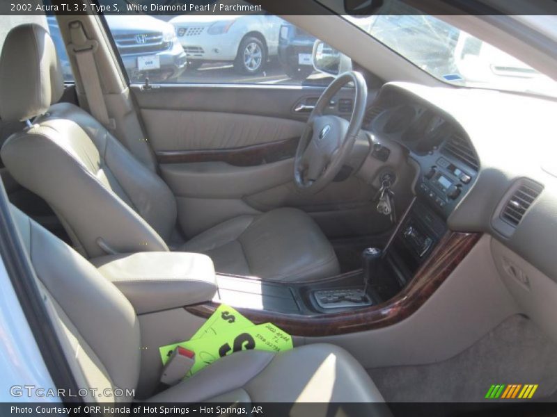 White Diamond Pearl / Parchment 2002 Acura TL 3.2 Type S