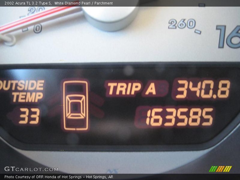 White Diamond Pearl / Parchment 2002 Acura TL 3.2 Type S