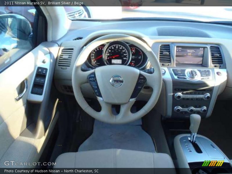 Brilliant Silver / Beige 2011 Nissan Murano SV