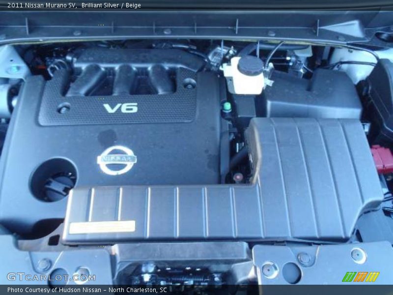 Brilliant Silver / Beige 2011 Nissan Murano SV