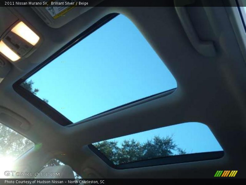 Brilliant Silver / Beige 2011 Nissan Murano SV