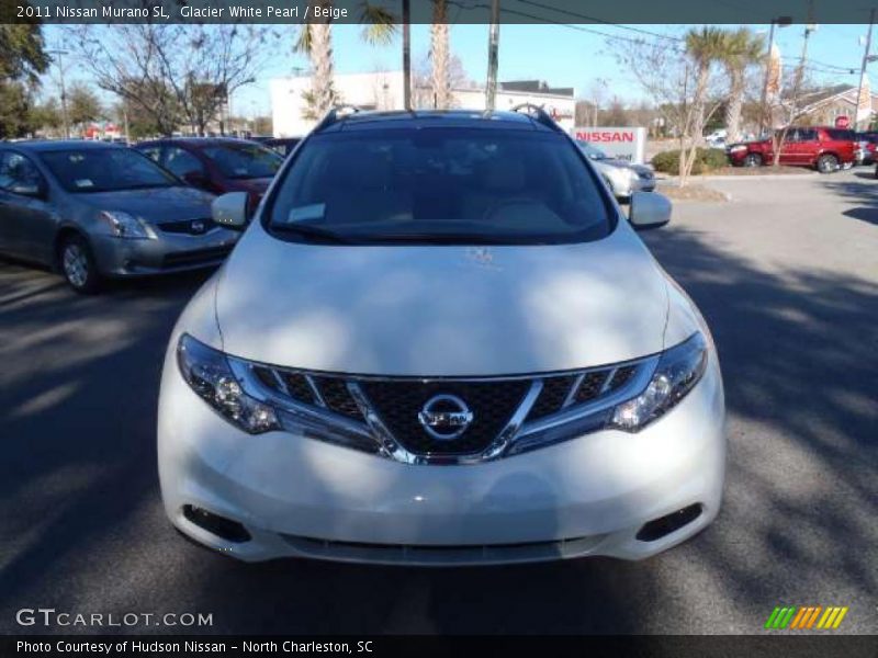 Glacier White Pearl / Beige 2011 Nissan Murano SL