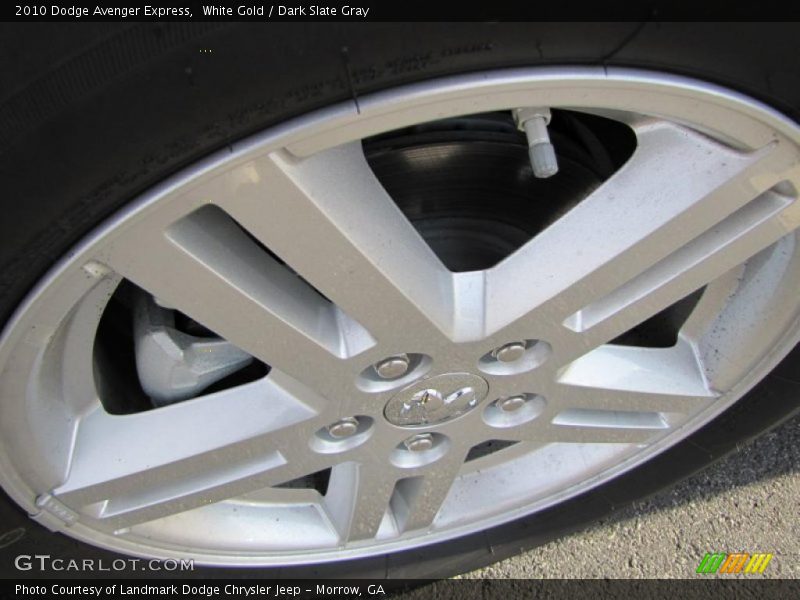 White Gold / Dark Slate Gray 2010 Dodge Avenger Express