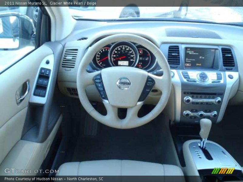 Glacier White Pearl / Beige 2011 Nissan Murano SL