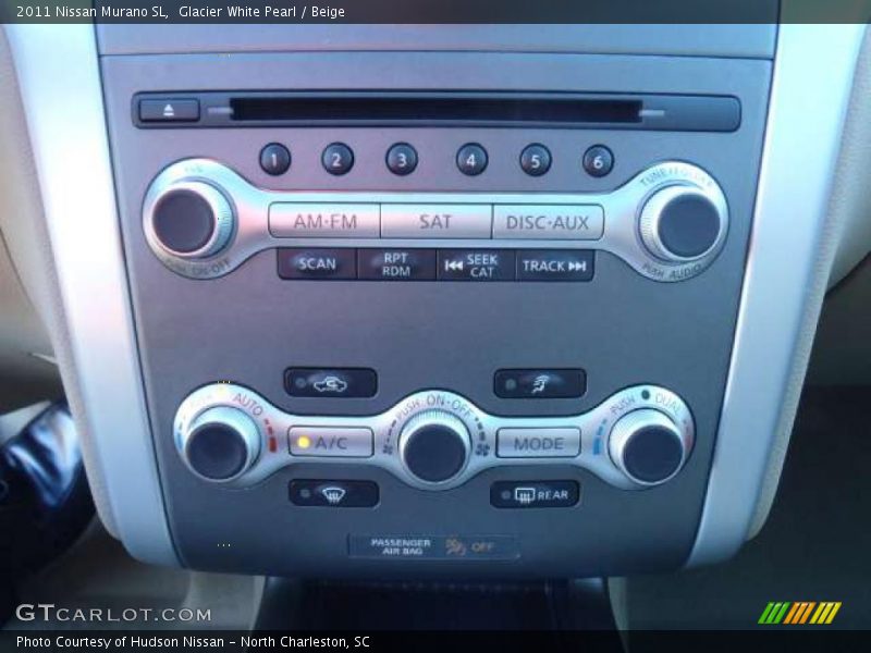 Glacier White Pearl / Beige 2011 Nissan Murano SL