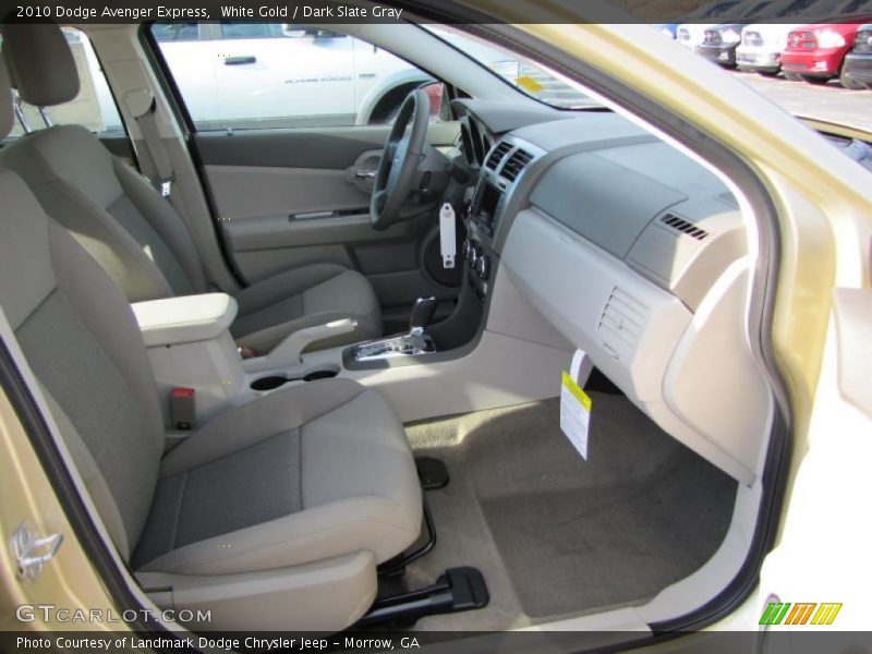 White Gold / Dark Slate Gray 2010 Dodge Avenger Express
