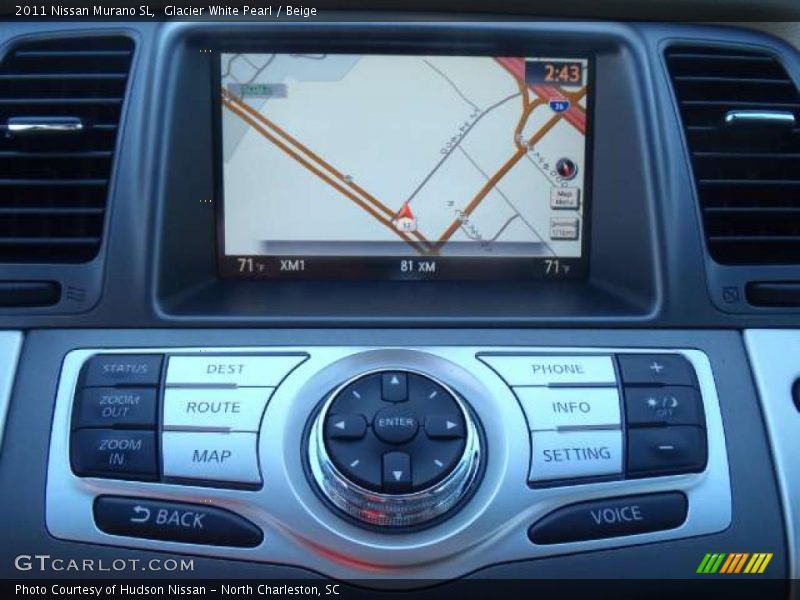 Glacier White Pearl / Beige 2011 Nissan Murano SL
