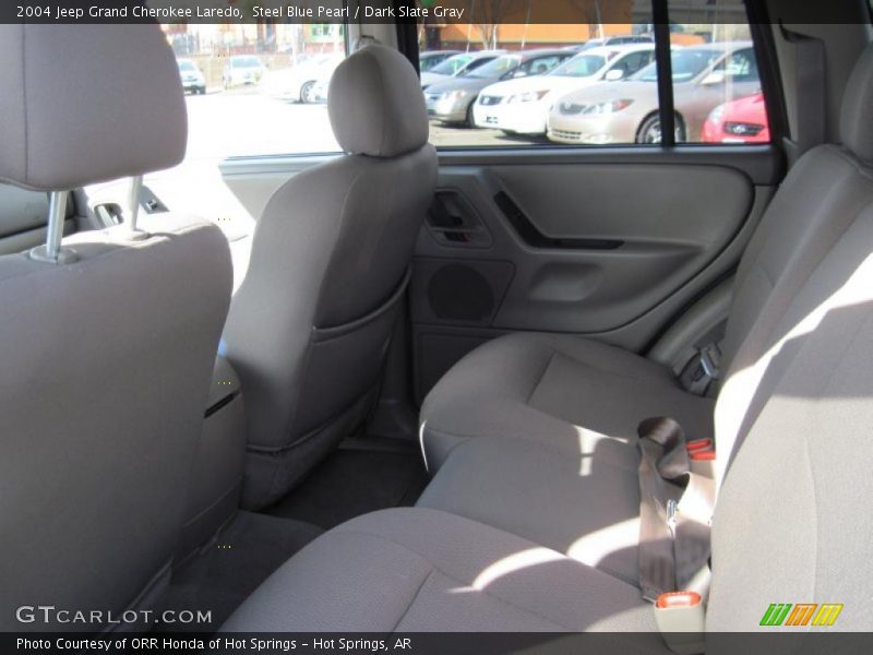 Steel Blue Pearl / Dark Slate Gray 2004 Jeep Grand Cherokee Laredo