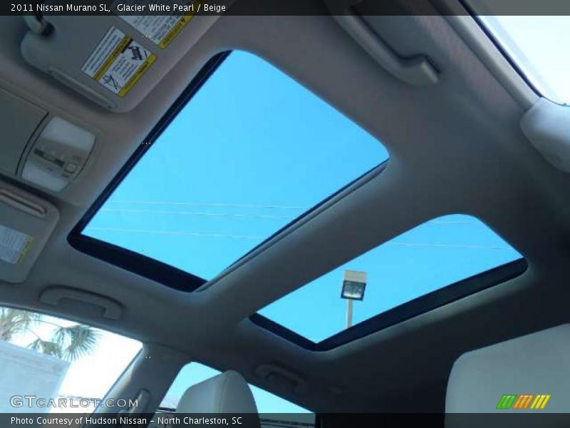 Glacier White Pearl / Beige 2011 Nissan Murano SL