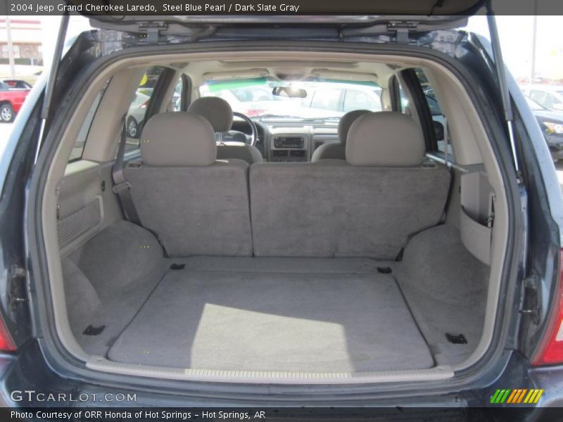 Steel Blue Pearl / Dark Slate Gray 2004 Jeep Grand Cherokee Laredo