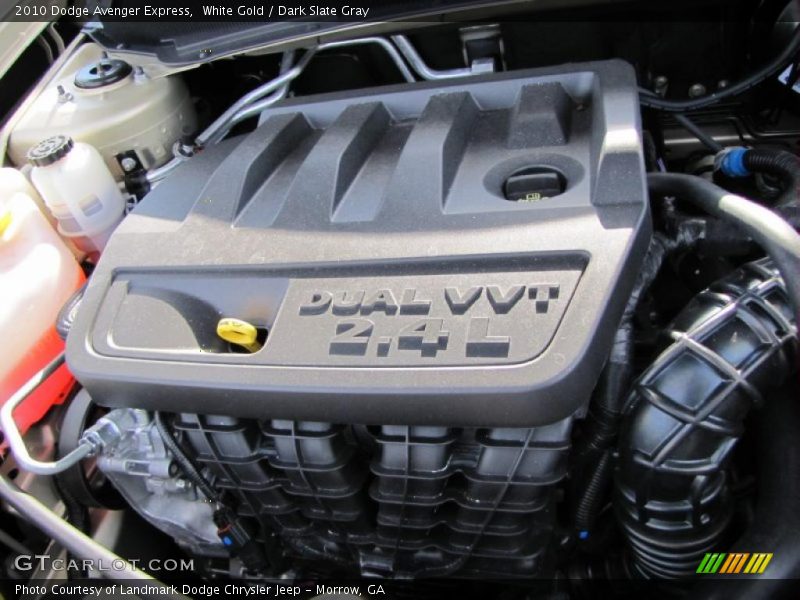 White Gold / Dark Slate Gray 2010 Dodge Avenger Express