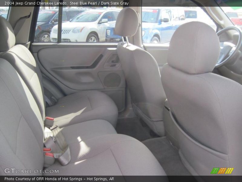 Steel Blue Pearl / Dark Slate Gray 2004 Jeep Grand Cherokee Laredo