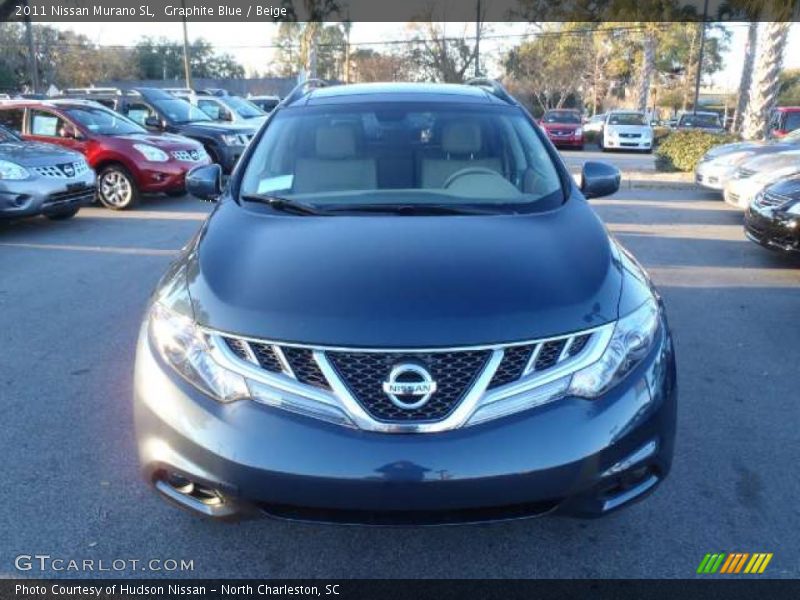 Graphite Blue / Beige 2011 Nissan Murano SL