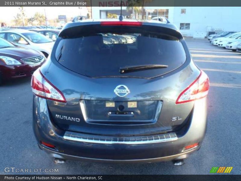 Graphite Blue / Beige 2011 Nissan Murano SL