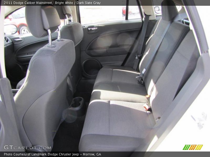 Bright White / Dark Slate Gray 2011 Dodge Caliber Mainstreet
