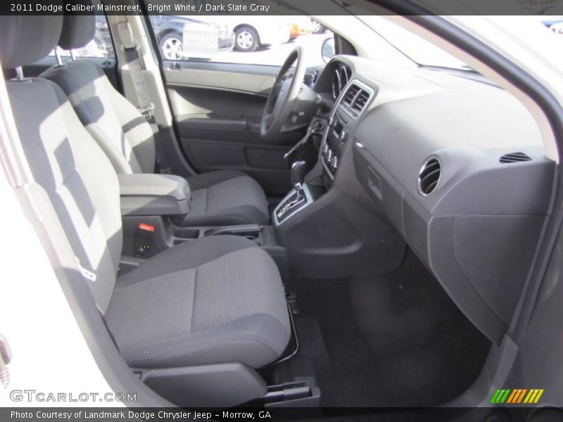 Bright White / Dark Slate Gray 2011 Dodge Caliber Mainstreet