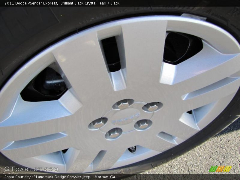Brilliant Black Crystal Pearl / Black 2011 Dodge Avenger Express