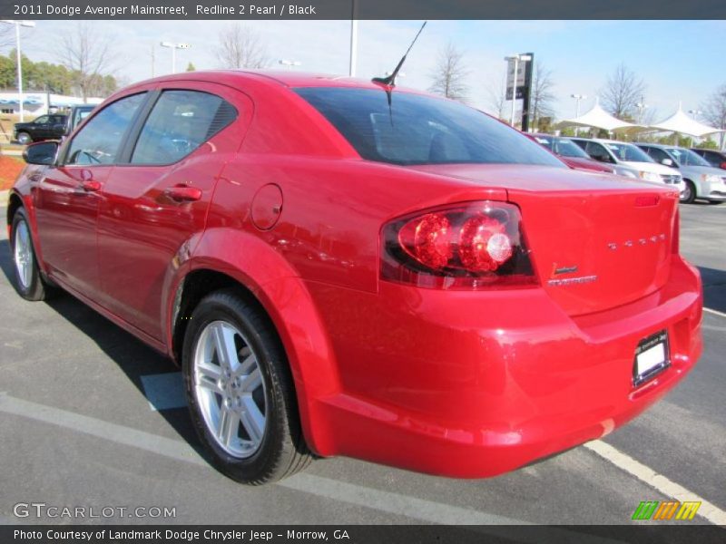Redline 2 Pearl / Black 2011 Dodge Avenger Mainstreet