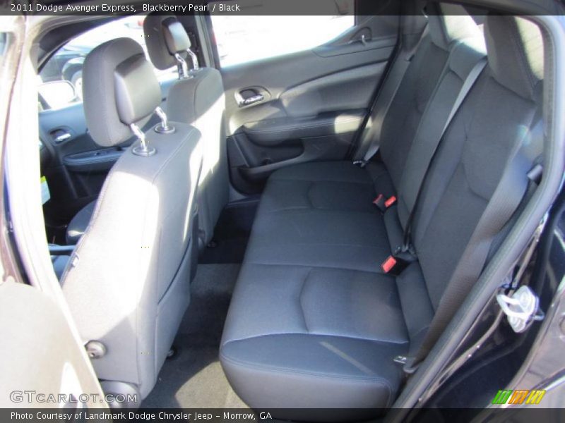 Blackberry Pearl / Black 2011 Dodge Avenger Express