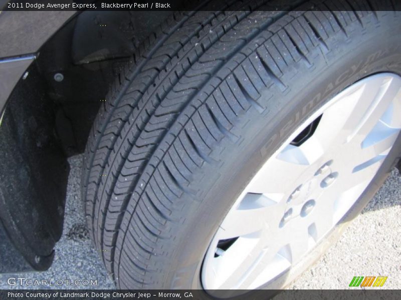 Blackberry Pearl / Black 2011 Dodge Avenger Express