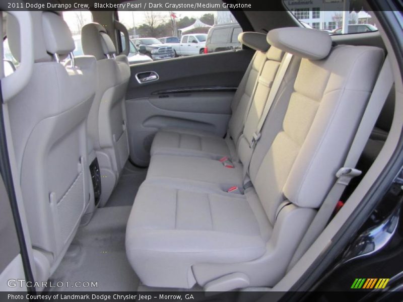 Blackberry Pearl / Dark Graystone/Medium Graystone 2011 Dodge Durango Crew
