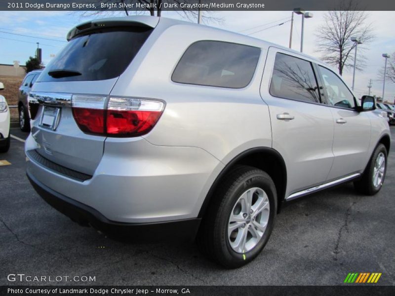 Bright Silver Metallic / Dark Graystone/Medium Graystone 2011 Dodge Durango Express