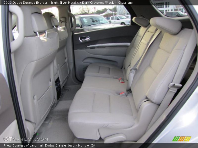 Bright Silver Metallic / Dark Graystone/Medium Graystone 2011 Dodge Durango Express
