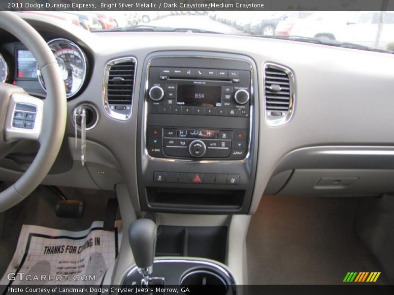 Bright Silver Metallic / Dark Graystone/Medium Graystone 2011 Dodge Durango Express