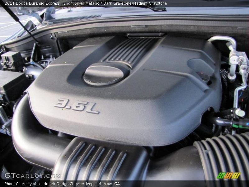 Bright Silver Metallic / Dark Graystone/Medium Graystone 2011 Dodge Durango Express