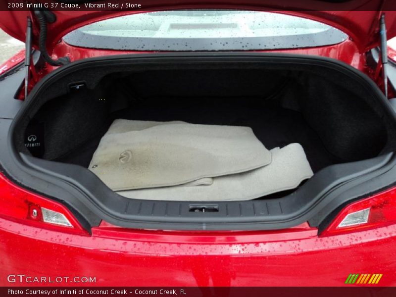 Vibrant Red / Stone 2008 Infiniti G 37 Coupe