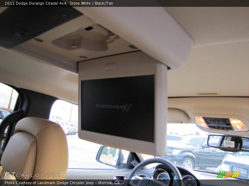 Stone White / Black/Tan 2011 Dodge Durango Citadel 4x4