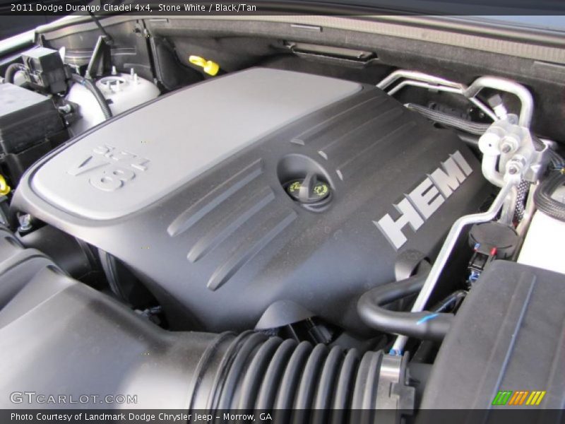 Stone White / Black/Tan 2011 Dodge Durango Citadel 4x4