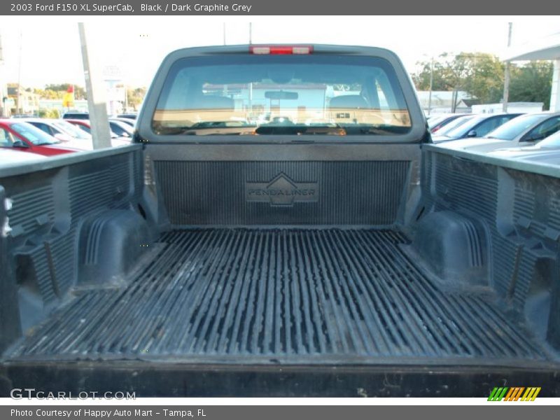 Black / Dark Graphite Grey 2003 Ford F150 XL SuperCab