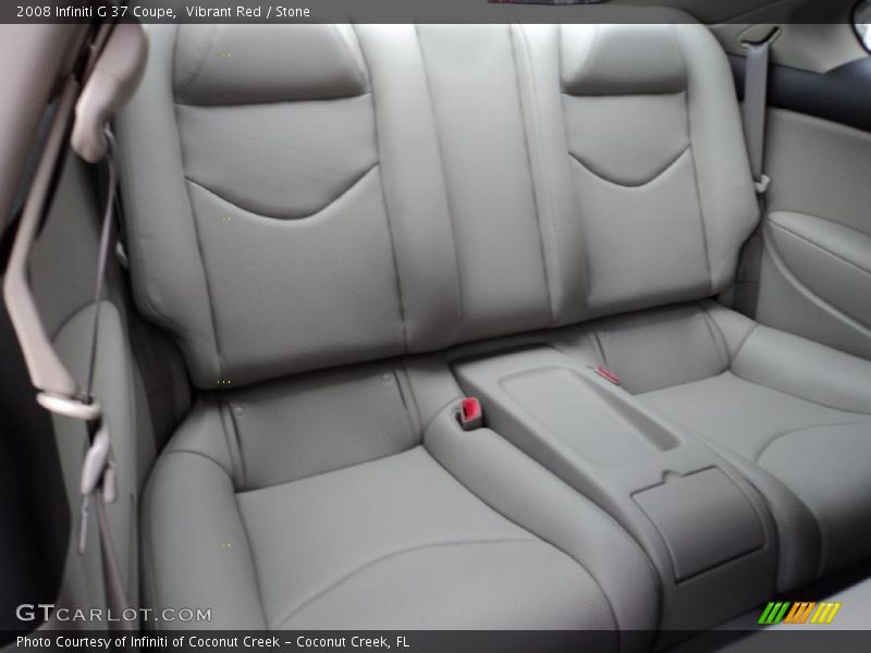  2008 G 37 Coupe Stone Interior