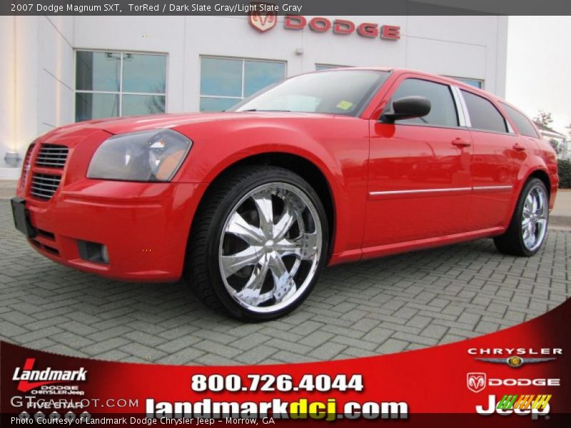 TorRed / Dark Slate Gray/Light Slate Gray 2007 Dodge Magnum SXT