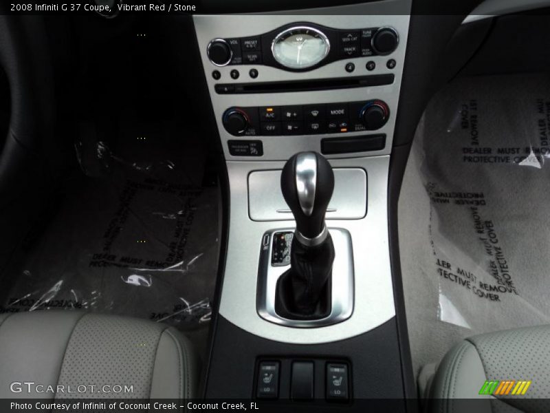  2008 G 37 Coupe 5 Speed ASC Automatic Shifter