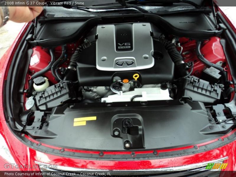  2008 G 37 Coupe Engine - 3.7 Liter DOHC 24-Valve VVT V6