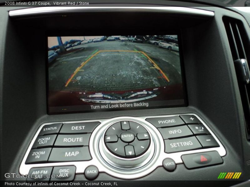 Vibrant Red / Stone 2008 Infiniti G 37 Coupe