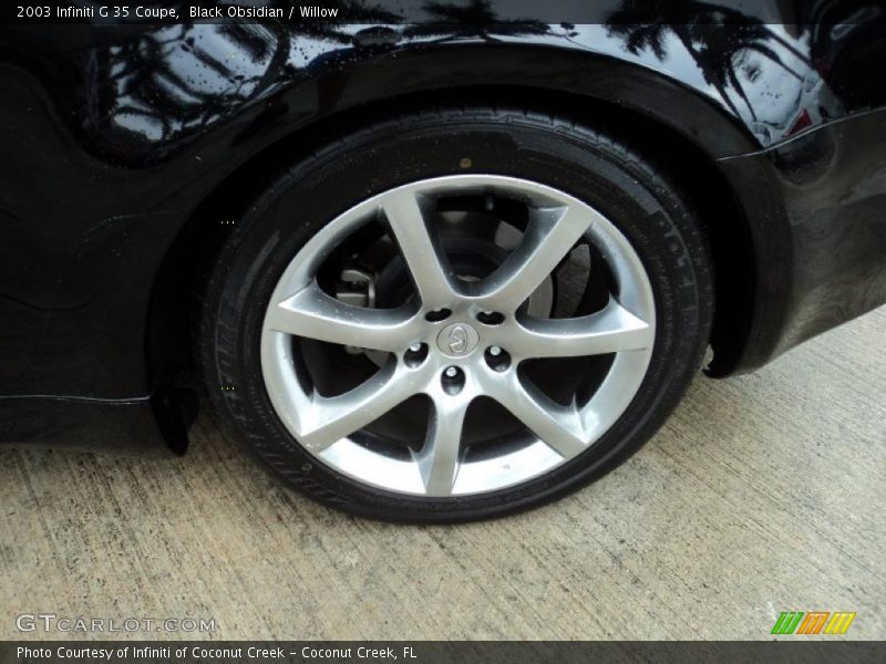 Black Obsidian / Willow 2003 Infiniti G 35 Coupe