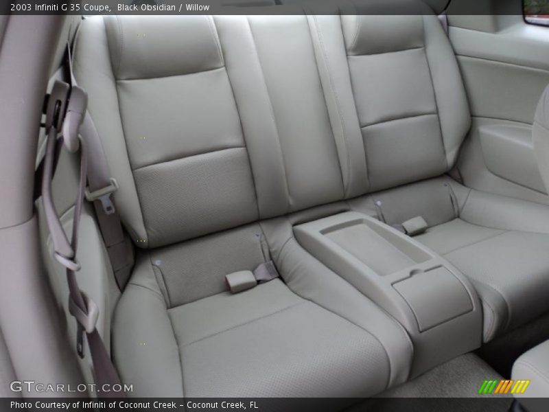 Black Obsidian / Willow 2003 Infiniti G 35 Coupe