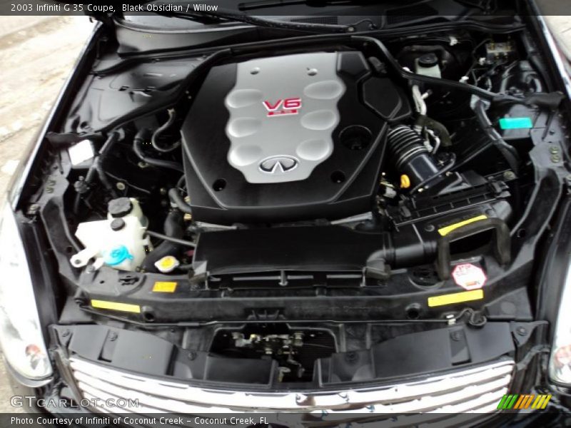 Black Obsidian / Willow 2003 Infiniti G 35 Coupe
