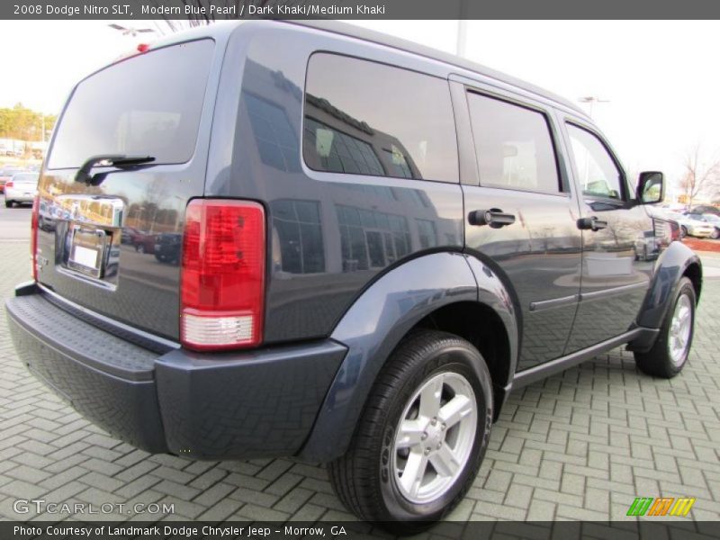 Modern Blue Pearl / Dark Khaki/Medium Khaki 2008 Dodge Nitro SLT