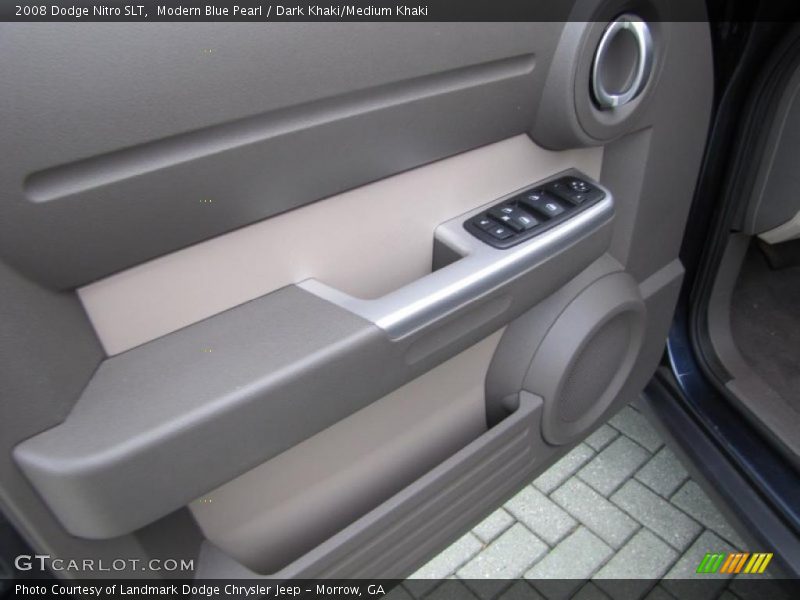 Modern Blue Pearl / Dark Khaki/Medium Khaki 2008 Dodge Nitro SLT