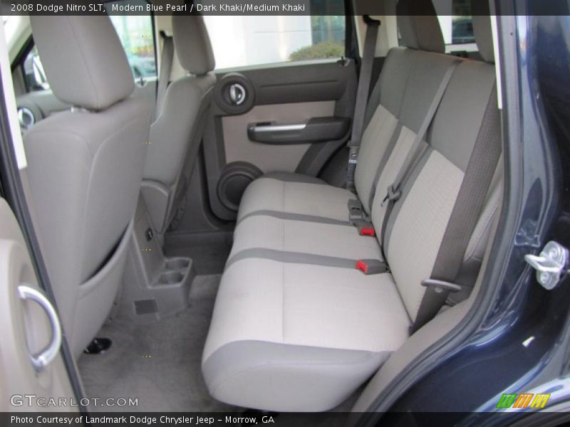 Modern Blue Pearl / Dark Khaki/Medium Khaki 2008 Dodge Nitro SLT