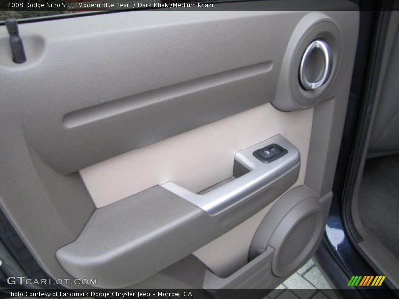 Modern Blue Pearl / Dark Khaki/Medium Khaki 2008 Dodge Nitro SLT