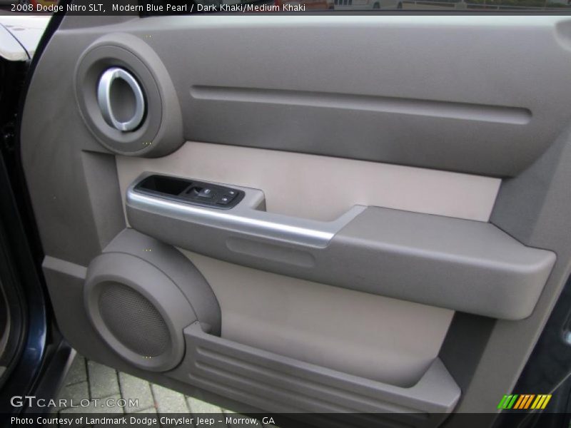Modern Blue Pearl / Dark Khaki/Medium Khaki 2008 Dodge Nitro SLT